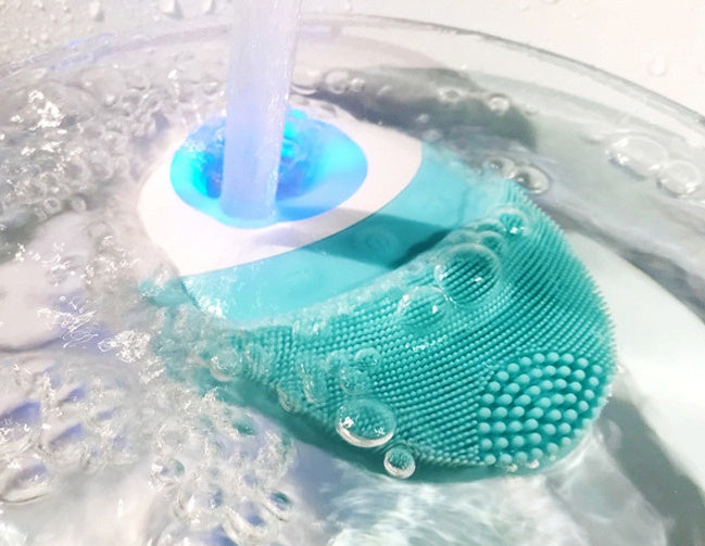 Wireless Charging Silicone Cleansing Instrument Wireless Charging Silicone Cleansing Instrument
